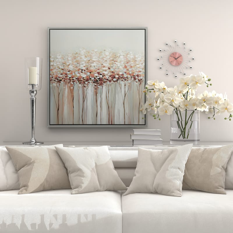 Gold / Copper / or Silver Iron Metal Starburst Sun Glam Wall Clock