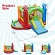 preview thumbnail 5 of 10, Candy Land Theme Kids Inflatable Bounce House with 735W Air Blower - 12.5ft x 11.5ft x 8ft (L x W x H)