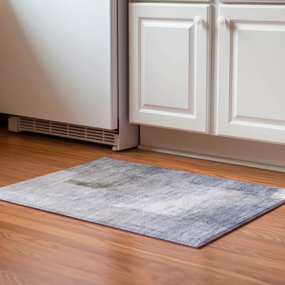 Premium Washable Super Soft Brushstrokes Abstract Mayfield Rug