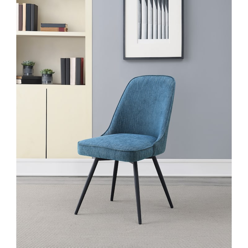 Martel Swivel Chair - Navy