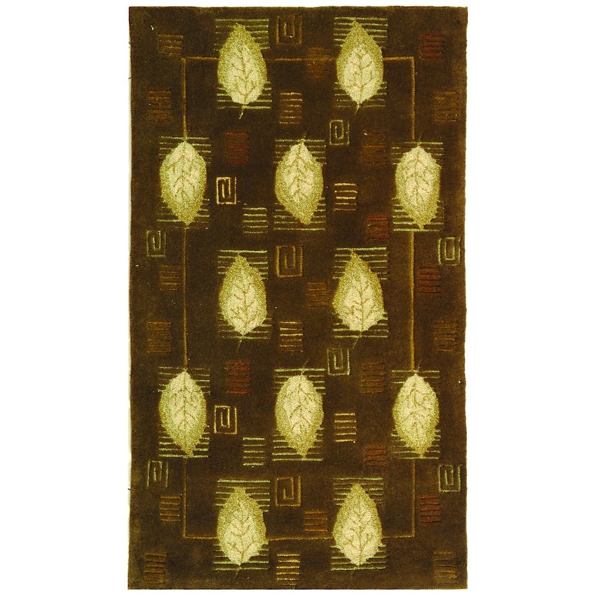 SAFAVIEH Handmade Berkeley Annetraude Botanical Wool Rug