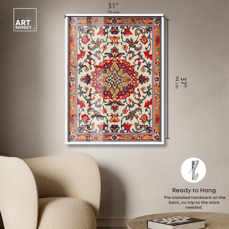 Morrocan Garden II Shadowbox by Art Remedy