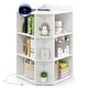 preview thumbnail 2 of 16, Costway 3-Tier Kids Corner Toy Storage Organizer with USB Ports and - See Details White