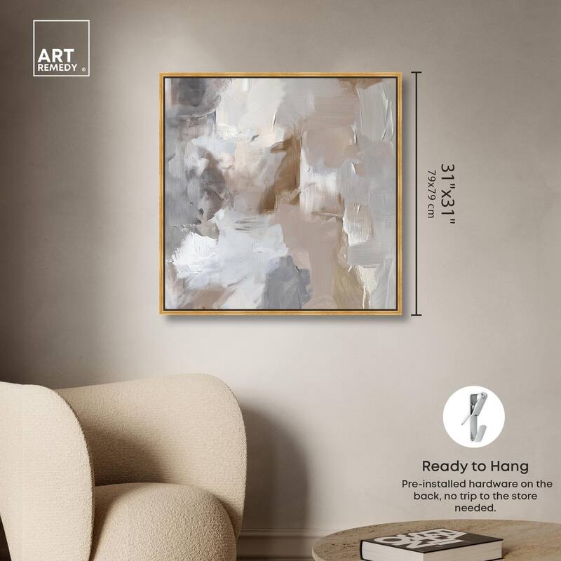 Faded Textured III Canvas by Art Remedy