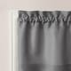 preview thumbnail 48 of 66, No. 918 Martine Microfiber Semi-Sheer Rod Pocket Kitchen Curtain Valance and Tiers Set