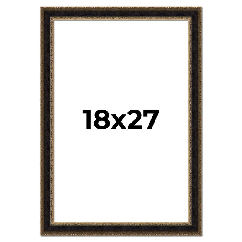 18x27 Frame Gold Antique Vintage Sold Wood Picture Frame | 1.75 Inch