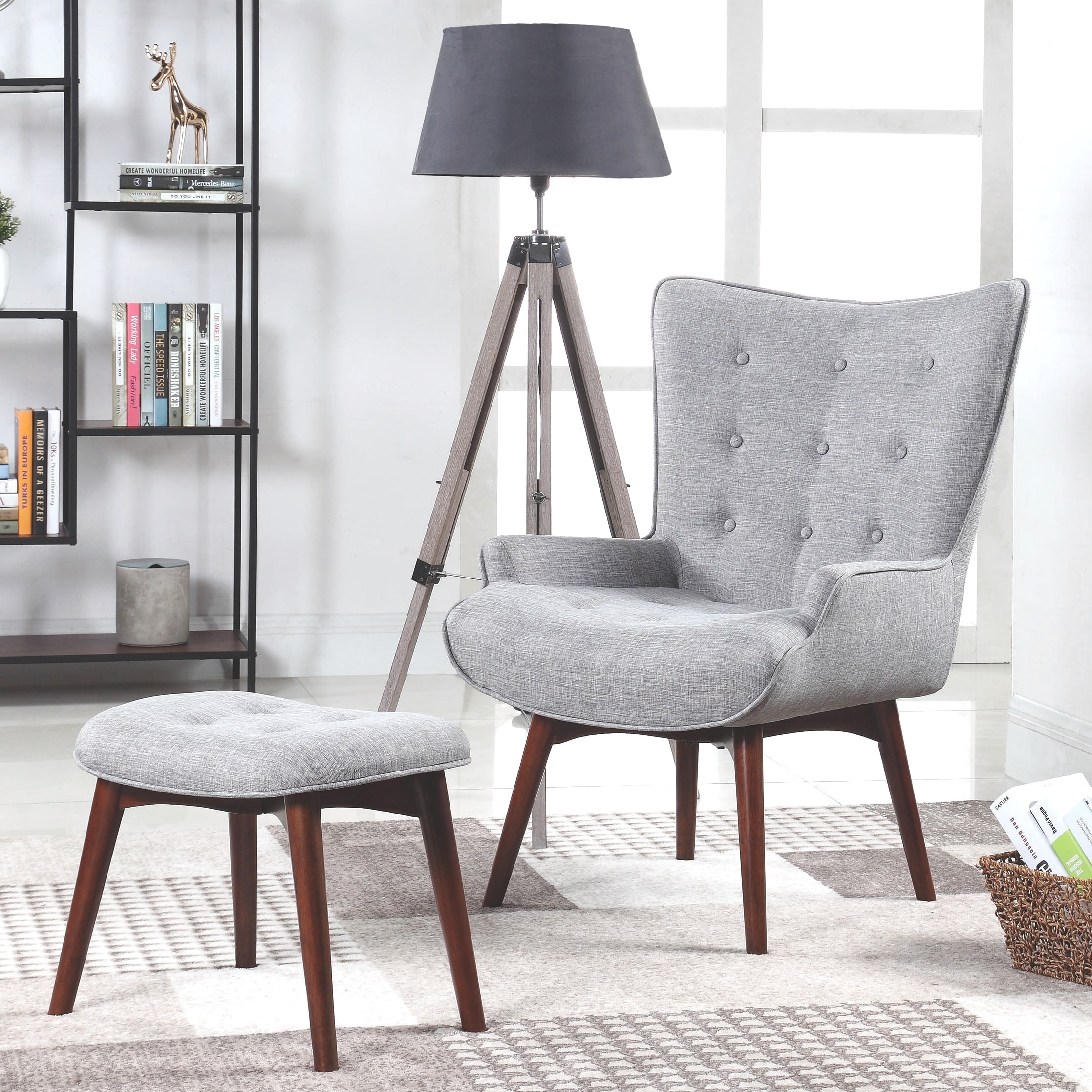 Matching chair online and ottoman