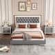 Option Bed+2 nightstand/Grey