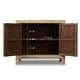 preview thumbnail 2 of 6, Two Doors Cabient Weathered Natural 39x18x35H - 54 x 84