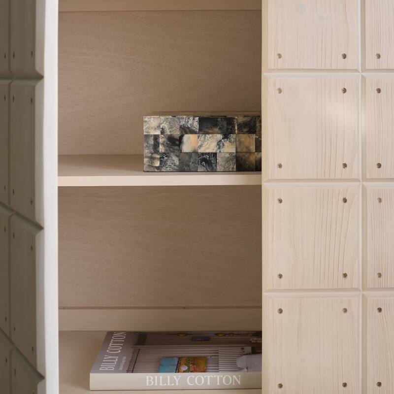 SAFAVIEH Couture Novelli Wood Chest - 35"W x 18"D x 32"H