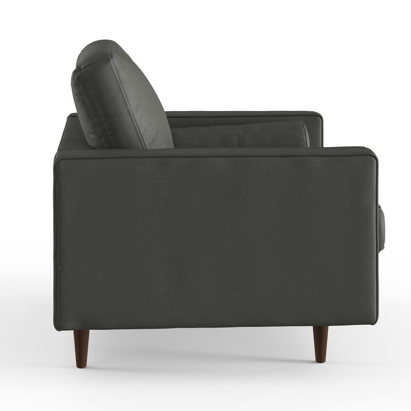 Bloomfield Upholstered Vegan Leather Arm Chair