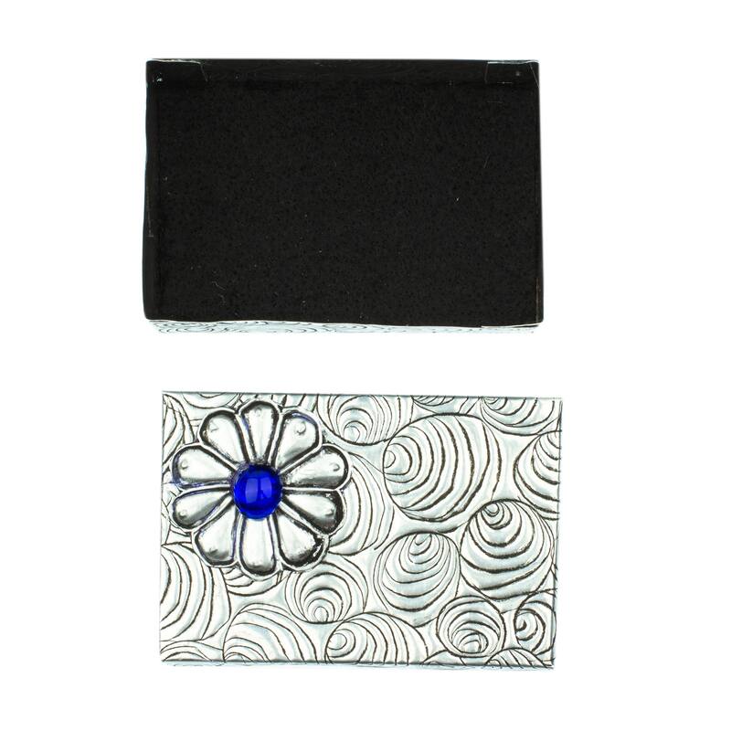Novica Handmade Radiant Treasure Decorative Aluminum Box