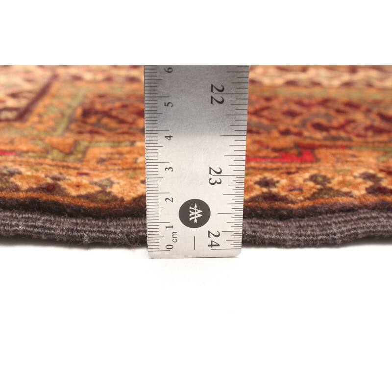 ECARPETGALLERY Hand-knotted Teimani Dark Grey Wool Rug - 2'8 x 4'7