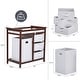 preview thumbnail 12 of 10, Baby Changing Table, Infant Diaper Changing Station Dresser, Wooden Diaper Changing Table