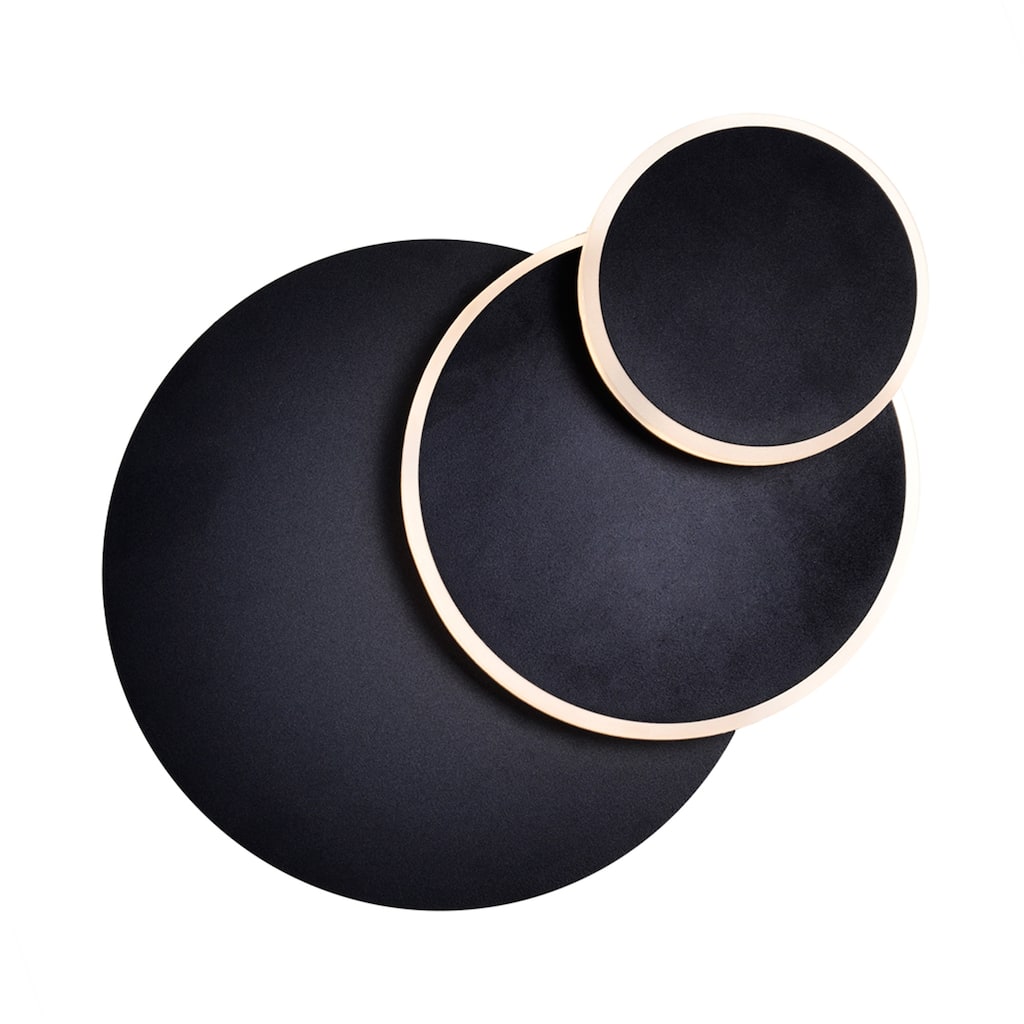 Private I Integrated LED Round Matte Black Wall Sconce - Matte Black