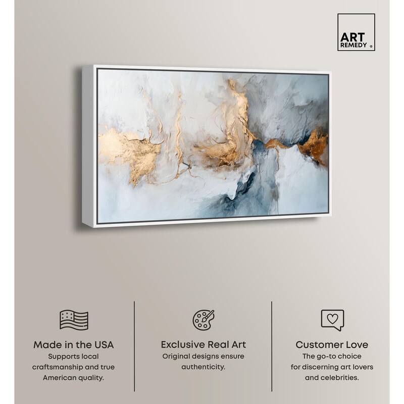 Canvas of Golden Shades Canvas by Art Remedy
