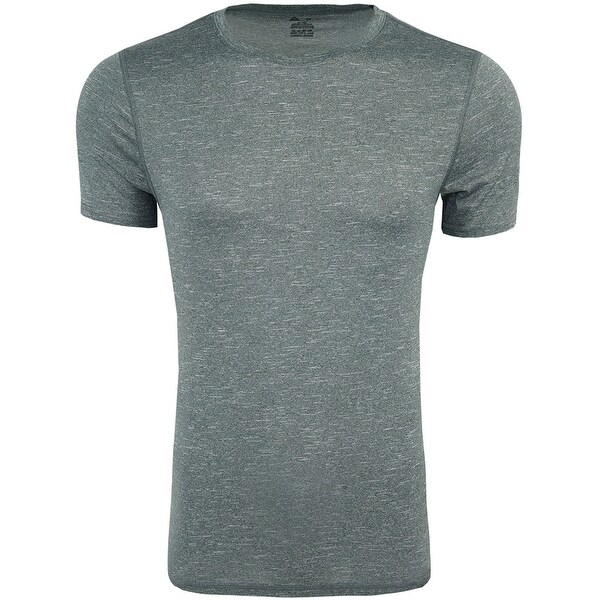 Reebok Mens Performance Base Layer Basic T Shirt Grey Medium Bed Bath Beyond 41602048