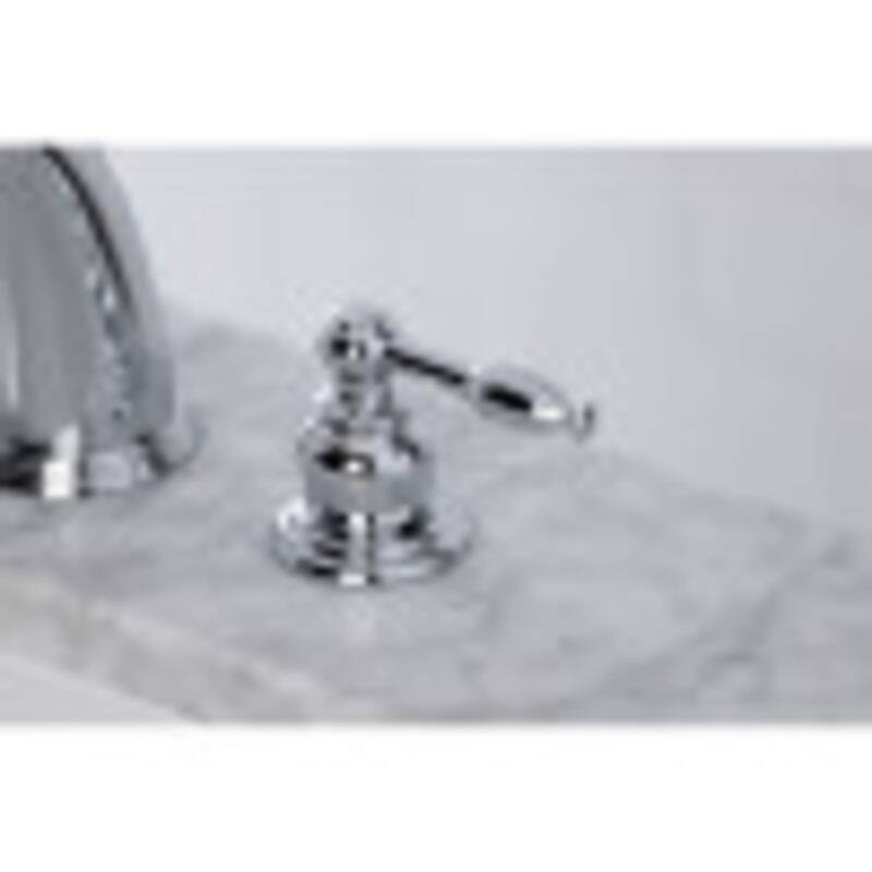 Kingston Brass Vintage Widespread Bathroom Faucet with Pop-Up Drain
