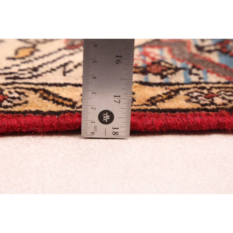 ECARPETGALLERY Hand-knotted Kayseri Vintage Dark Copper Wool Rug - 5'5 x 9'9