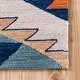 preview thumbnail 8 of 10, Brooklyn Rug Co Handmade Geometric Southwestern Pyramid Area Rug