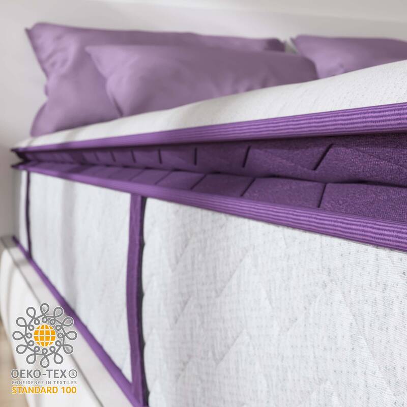 Sersper 12-inch Memory Foam and Innerspring Hybrid Mattress