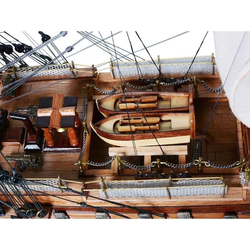 HMS Victory Limited Edition Downwind Full Sails Only 100 Units Produced Admiral Line