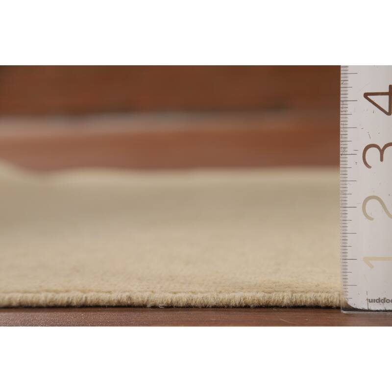 Modern Gabbeh Oriental Accent Rug Handmade Wool Carpet - 3'1" x 5'4"