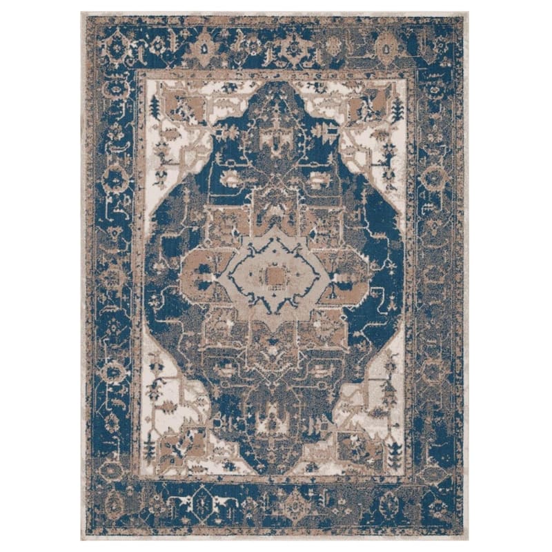 Luxe Weavers Moroccan Floral Area Rug for Living Room