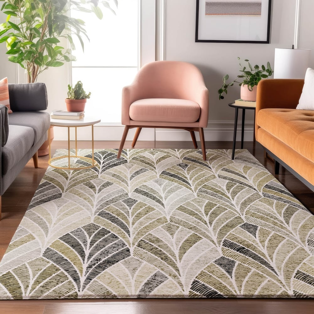 Premium Washable Super Soft Chic Mosaic Mayfield Rug