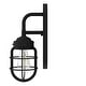 preview thumbnail 8 of 14, Hunter Starklake 1 Light Wall Sconce, Damp Rated, Industrial, Cage, Rustic
