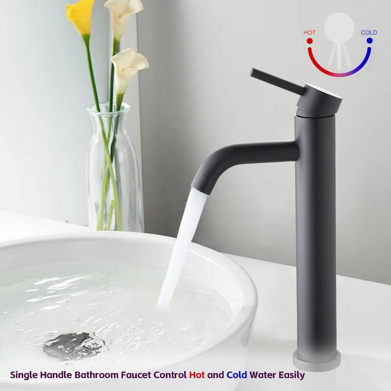 High-end atmosphere bathroom single hole faucet