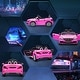 preview thumbnail 6 of 9, Mercedes SLC 300 12V Kids Ride-On Car, Remote Control, Music, Lights, Pink