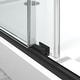 preview thumbnail 21 of 32, FELYL 48/60''W x 34''L x 76''H Frameless Sliding Corner Shower Enclosure Door