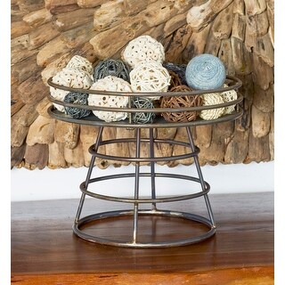 Multi Dried Plant Material Coastal Orbs & Vase Fil