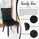 preview thumbnail 23 of 99, High-end Tufted Velvet Upholstered Nailhead Dining Chair Set of 6