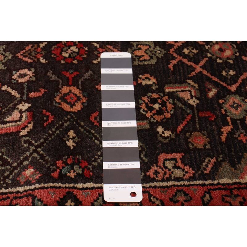 ECARPETGALLERY Hand-knotted Andelz Grey Wool Rug - 3'11 x 10'2