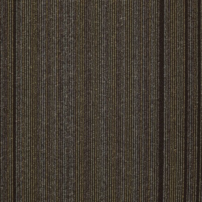 Shaw Philadelphia Commercial Wired 24" x 24" Glue Down Carpet Tile - - Charged