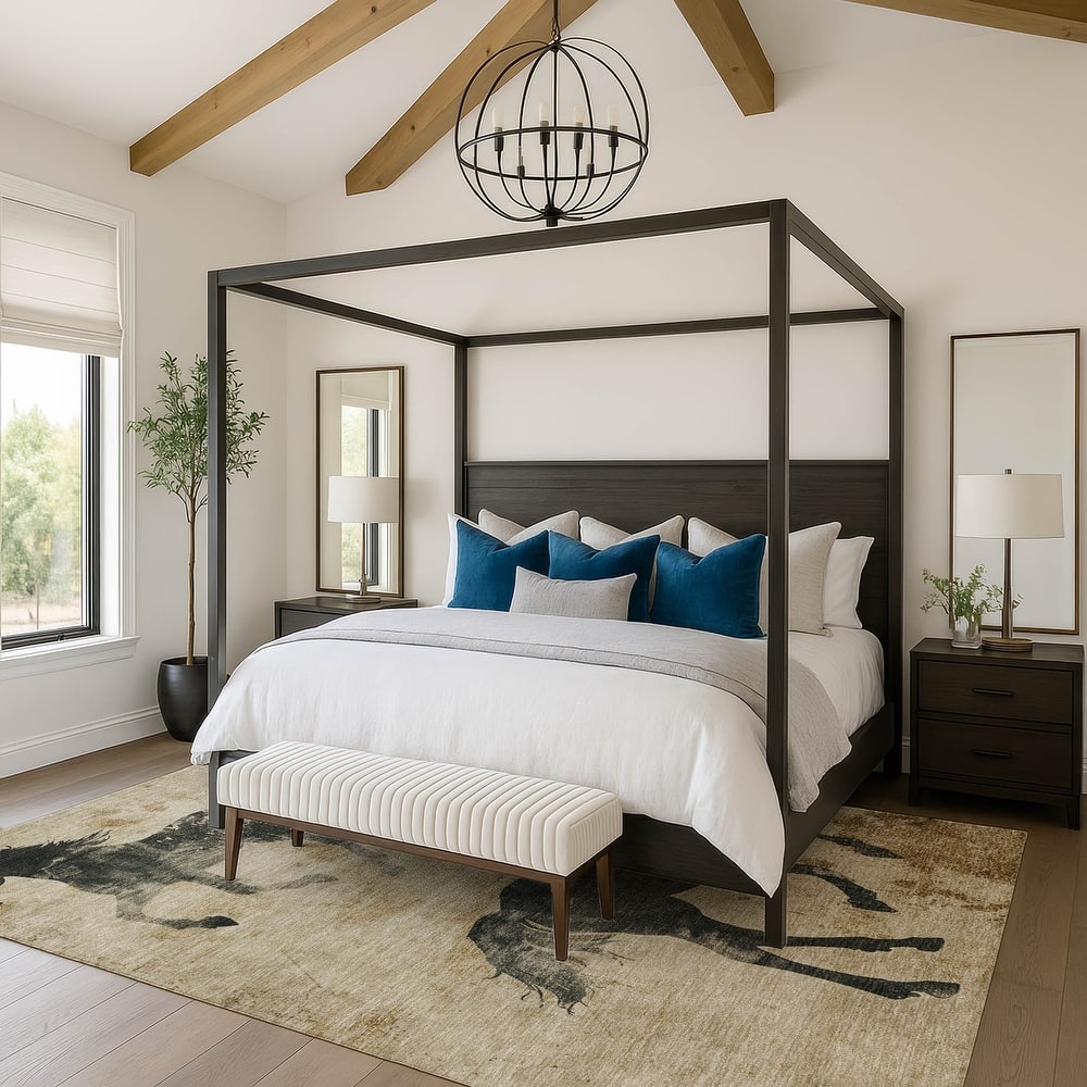 Premium Washable Super Two Horses Mayfield Rug