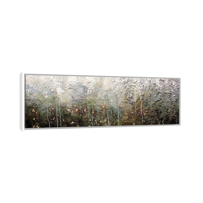 iCanvas "The Forest" by Osnat Tzadok Framed - White - 12x36