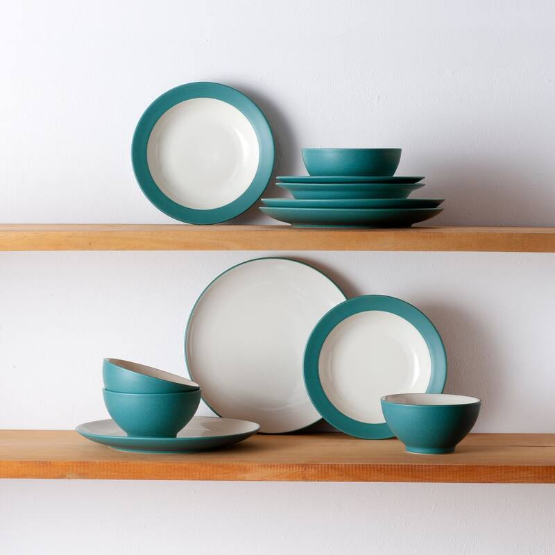 Noritake Colorwave 12-Piece Coupe Dinnerware Set, Service For 4