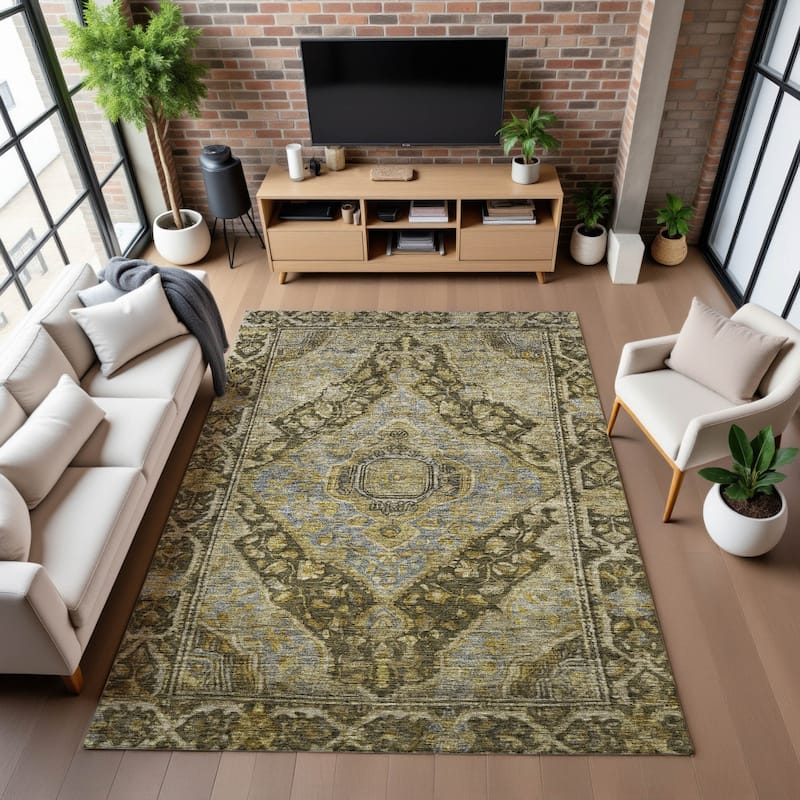 Premium Washable Super Soft Traditonal Marcus Mayfield Rug