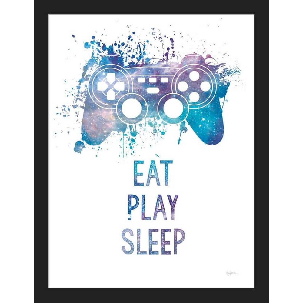 Gamer Splash III Framed Poster