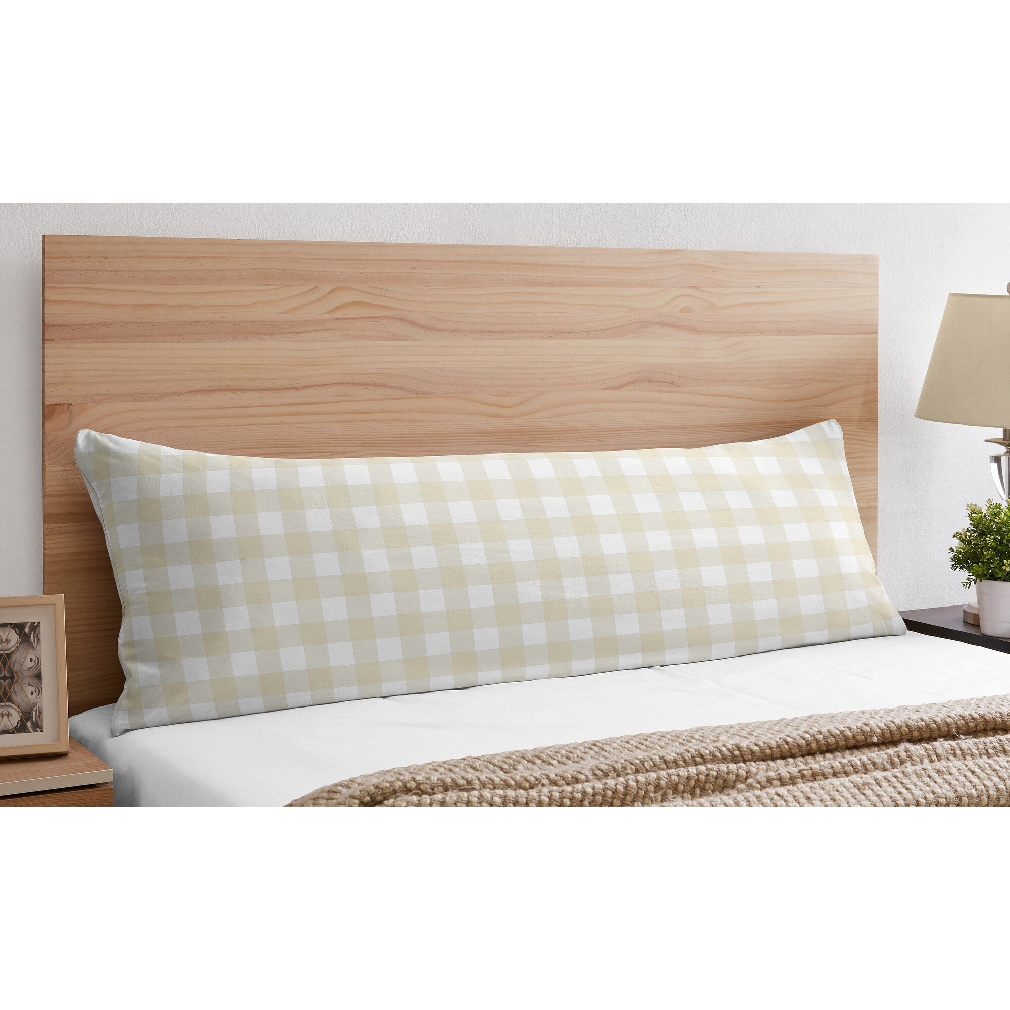 Sweet Jojo Designs Beige and White Buffalo Plaid Check Woodland