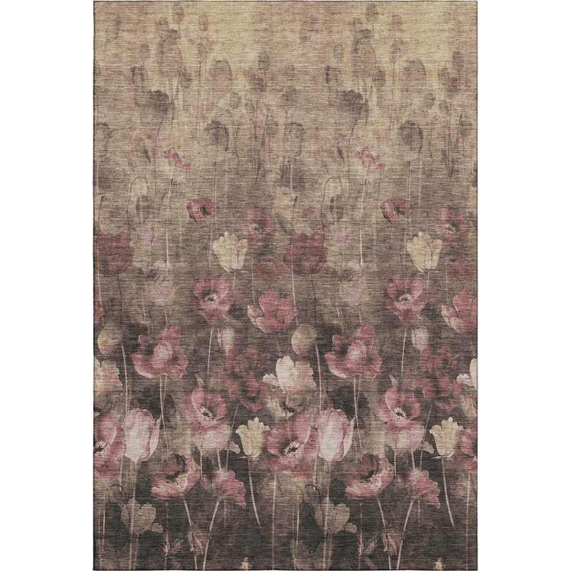 Premium Washable Super Soft Modern Floral Mayfield Rug