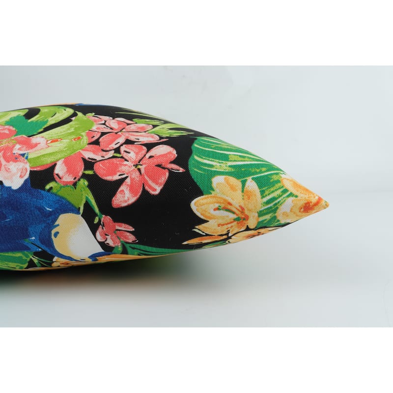 2 Pack Outdoor Throw Pillows, Waterproof & Fade-Resistant Patio Cushions -Soft & Comfortable Decorative Pillow Covers (18x18")