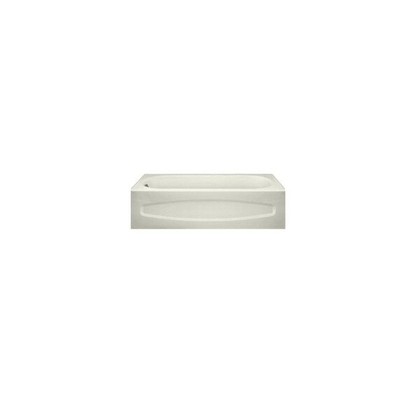 American Standard 0263.112 New Solar 60" x 30" Three Wall Alcove Bathtub with Right Hand Outlet