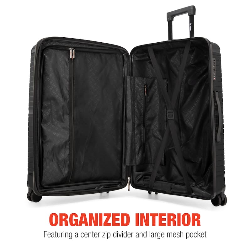 Bobcat Trencher 3-Piece Expandable Hardside Spinner Luggage Set