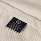preview thumbnail 5 of 8, Superior Milan Cotton Textured Striped Lightweight Woven Blanket