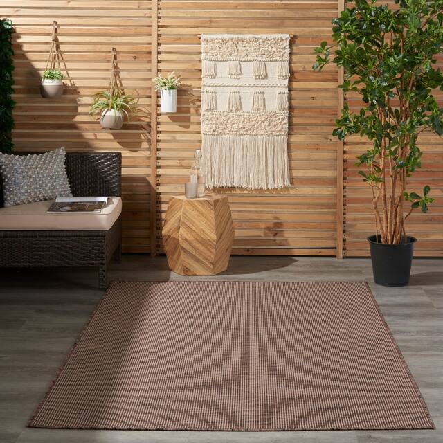 Nourison Positano Ombre Casual Modern Indoor/Outdoor Rug