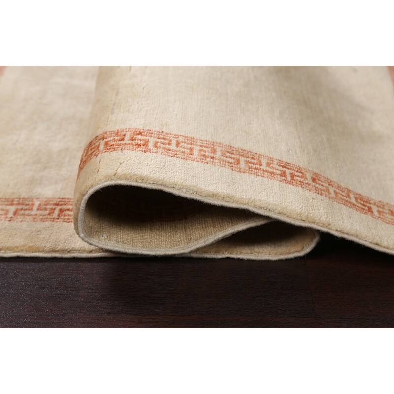 Geometric Gabbeh Kashkoli Oriental Area Rug Wool Hand-knotted Carpet - 3'0" x 5'2"